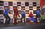 Mumbai Indians tie up with Spiderman in Mumbai on 7th April 2013 (9).JPG